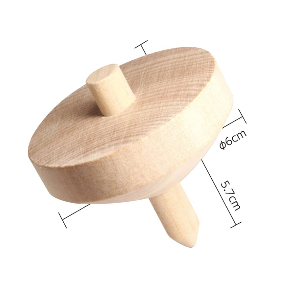 Amazon.co.jp: アーテック 木製ゴマ 小 無着色 φ60 紐付き